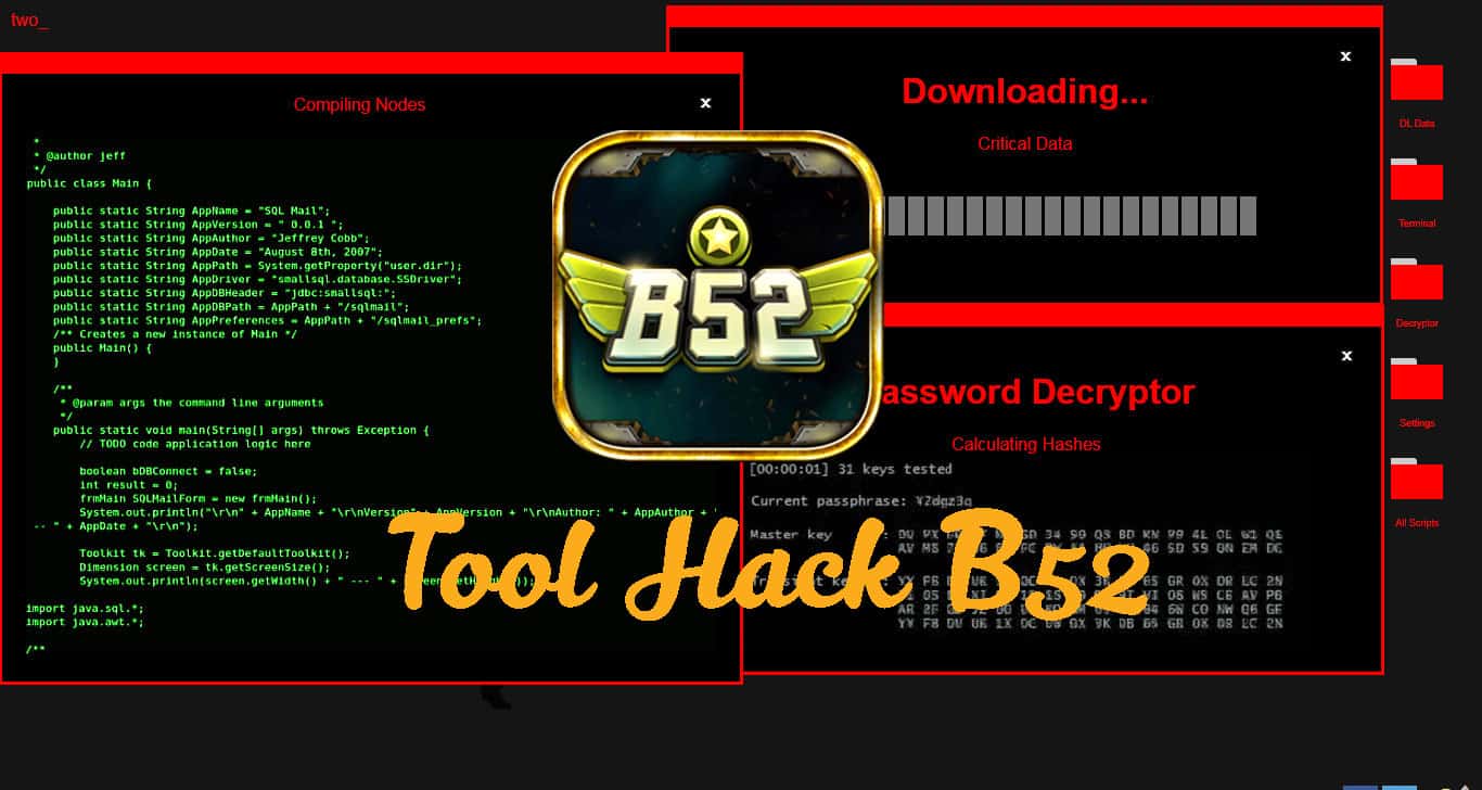 Tool Hack B52 chiến thắng 100%
